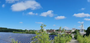 Quierschied Fischbach Göttelborn Kraftwerk Weiher Panorama