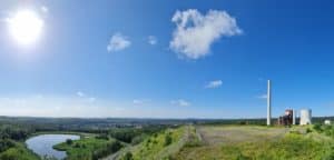 Quierschied Fischbach Göttelborn Kraftwerk Weiher Panorama